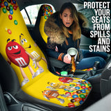 M&M Members Funny Car Auto Seat Covers 210101