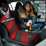 US Air Force Red Flag Car Seat Covers 210402