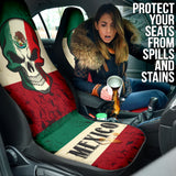 Coat of Arms Mexico Skull Car Seat Covers 210202