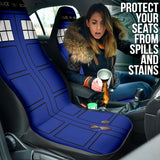 Tardis Doctor Who Inspired Police Public Call Box Car Seat Covers 213001