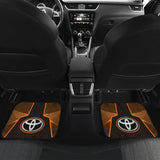 Amazing Stylist Top Quality Toyota Orange Car Floor Mats 210302