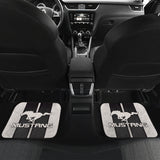 Black Ford Mustang Fastback Muscle Car Floor Mats 210101