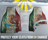 Coat of Arms Mexico Flag Flower Car Seat Covers 210202