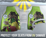 Rasta Vibes Smoking Reggae Bob Marley Car Seat Covers Version 2 211502