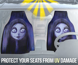 Sally & Pumpskin Nightmare Before Christmas Cartoon Car Seat Covers 212901