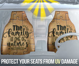 Family Quote The Family Is One Of Nature Masterpieces Car Seat Covers Style 2 210102