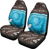 Frozen Mammoth And Fossil Print Universal Fit Car Seat Covers 102422
