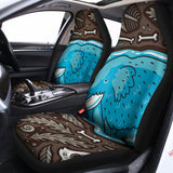Frozen Mammoth And Fossil Print Universal Fit Car Seat Covers 102422