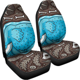 Frozen Mammoth And Fossil Print Universal Fit Car Seat Covers 102422