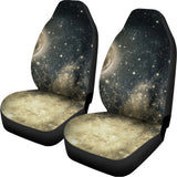 Full Moon And Night Stars Print Universal Fit Car Seat Covers 102422
