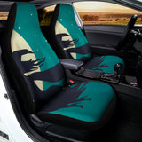 Full Moon Halloween Flying Witch Print Universal Fit Car Seat Covers 102422