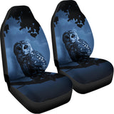 Full Moon Night Owl Print Universal Fit Car Seat Covers 102422