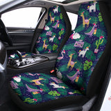 Funny Christmas Decoration Pattern Print Universal Fit Car Seat Covers 102422