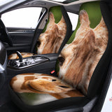Funny Giraffe Print Universal Fit Car Seat Covers 102422