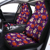 Funny Halloween Pumpkin Pattern Print Universal Fit Car Seat Covers 102422