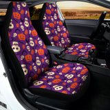 Funny Halloween Pumpkin Pattern Print Universal Fit Car Seat Covers 102422