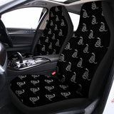 Gadsden Flag Pattern Print Universal Fit Car Seat Covers 102422