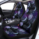 Galaxy Celestial Sun And Moon Print Universal Fit Car Seat Covers 102422