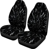 Galaxy Hyperspace Print Universal Fit Car Seat Covers 102422