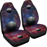 Galaxy Lunar Phase Print Universal Fit Car Seat Covers 102422