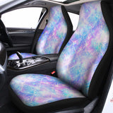 Galaxy Mermaid Scales Pattern Print Universal Fit Car Seat Covers 102422