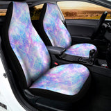 Galaxy Mermaid Scales Pattern Print Universal Fit Car Seat Covers 102422