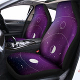Galaxy Moon Phase Print Universal Fit Car Seat Covers 102422