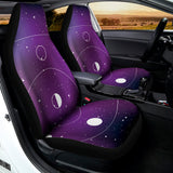 Galaxy Moon Phase Print Universal Fit Car Seat Covers 102422