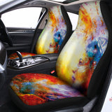 Galaxy Native Indian Woman Print Universal Fit Car Seat Covers 102422