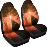 Galaxy Pyramid Print Universal Fit Car Seat Covers 102422
