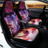 Galaxy Wolf Portrait Print Universal Fit Car Seat Covers 102422