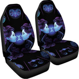 Gemini And Astrological Signs Print Universal Fit Car Seat Covers 102422