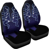 Gemini Constellation Print Universal Fit Car Seat Covers 102422