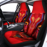 Geometric Bull Skull Print Universal Fit Car Seat Covers 102422