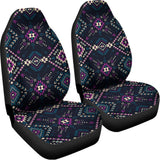 Geometric Ethnic Navajo Pattern Print Universal Fit Car Seat Covers 102422
