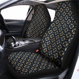 Geometric Floral Print Universal Fit Car Seat Covers 102422