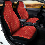 Geometric Japanese Floral Pattern Print Universal Fit Car Seat Covers 102422