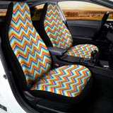 Geometric Native American Pattern Print Universal Fit Car Seat Covers 102422