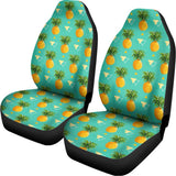 Geometric Pineapple Pattern Print Universal Fit Car Seat Covers 102422