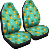 Geometric Pineapple Pattern Print Universal Fit Car Seat Covers 102422