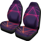 Geometric Star of David Print Universal Fit Car Seat Covers 102422