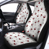 Glasses Of Wine Pattern Print Universal Fit Car Seat Covers 102422