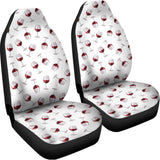Glasses Of Wine Pattern Print Universal Fit Car Seat Covers 102422