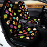 Glaze Donut Pattern Print Universal Fit Car Seat Covers 102422