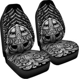 God Odin With Huginn And Muninn Print Universal Fit Car Seat Covers 102422