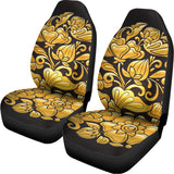 Gold Easter Egg Print Universal Fit Car Seat Covers 102422