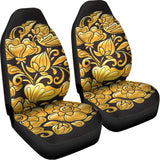Gold Easter Egg Print Universal Fit Car Seat Covers 102422