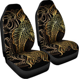 Gold Koi Carp Fish Print Universal Fit Car Seat Covers 102422