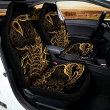 Gold Scorpio Print Universal Fit Car Seat Covers 102422