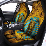 Golden Egyptian Pharaoh Print Universal Fit Car Seat Covers 102422